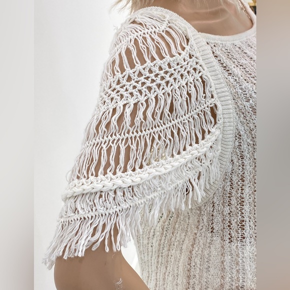 NWOT Free People Ivory Top - Picture 3 of 11